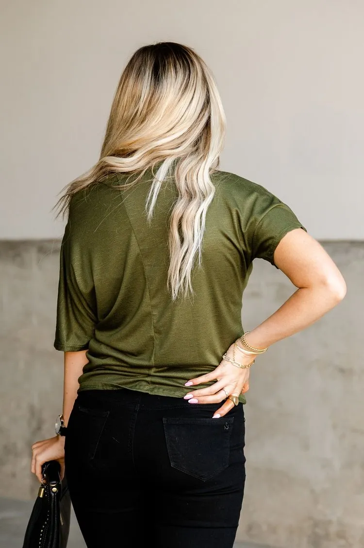 Annalie Top - Olive