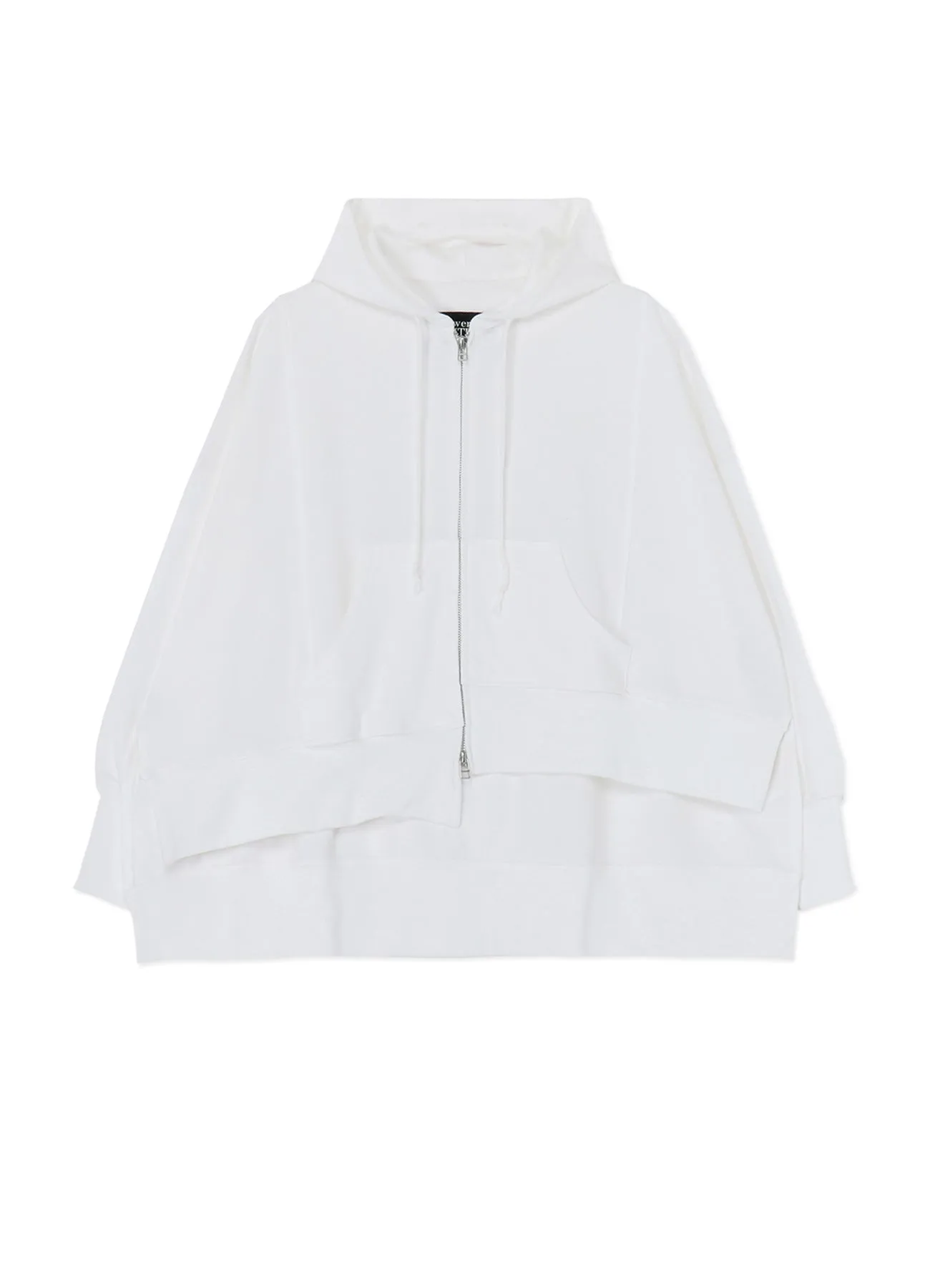 ASYMMETRIC ZIP-UP HOODIE