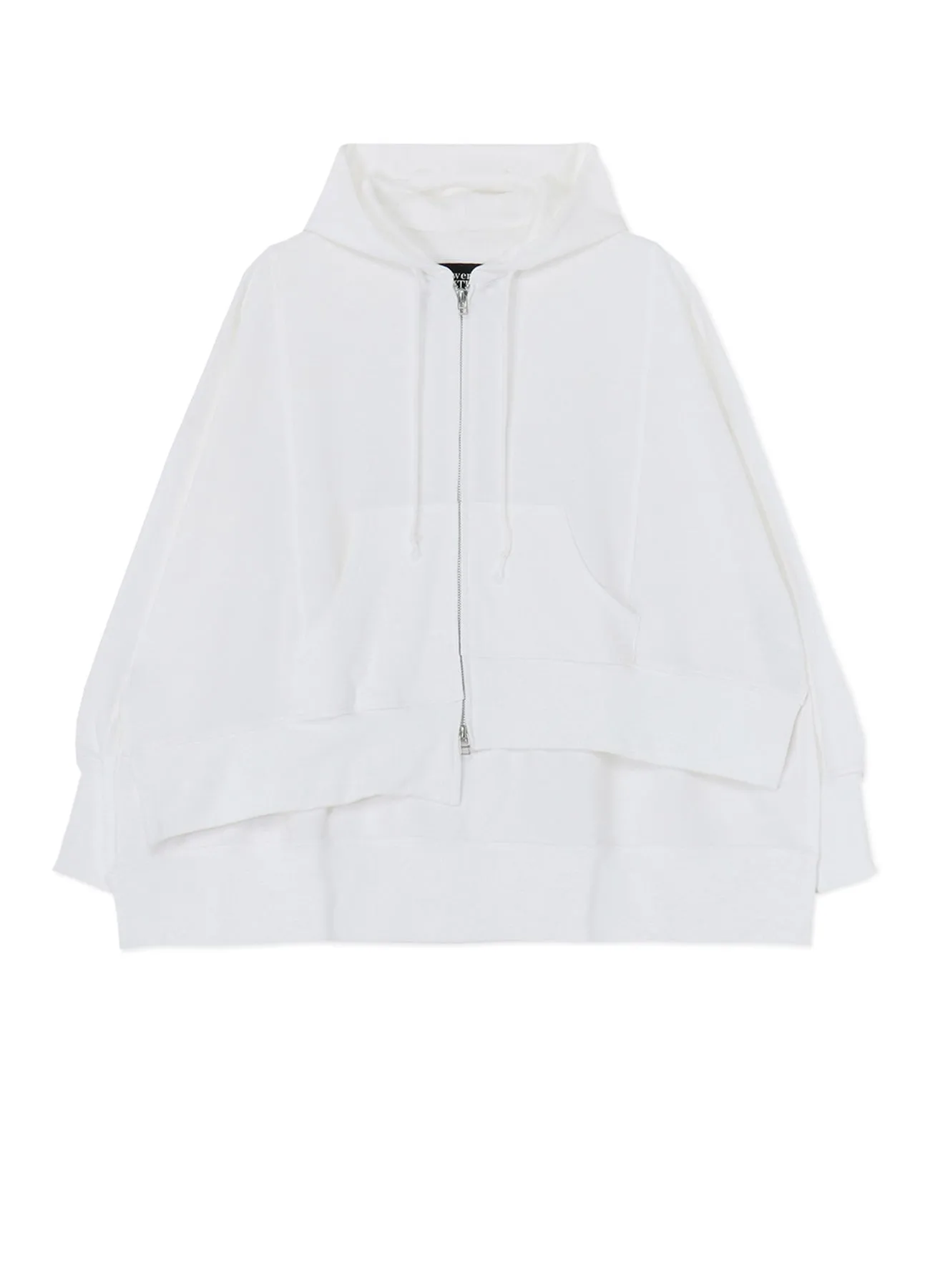 ASYMMETRIC ZIP-UP HOODIE