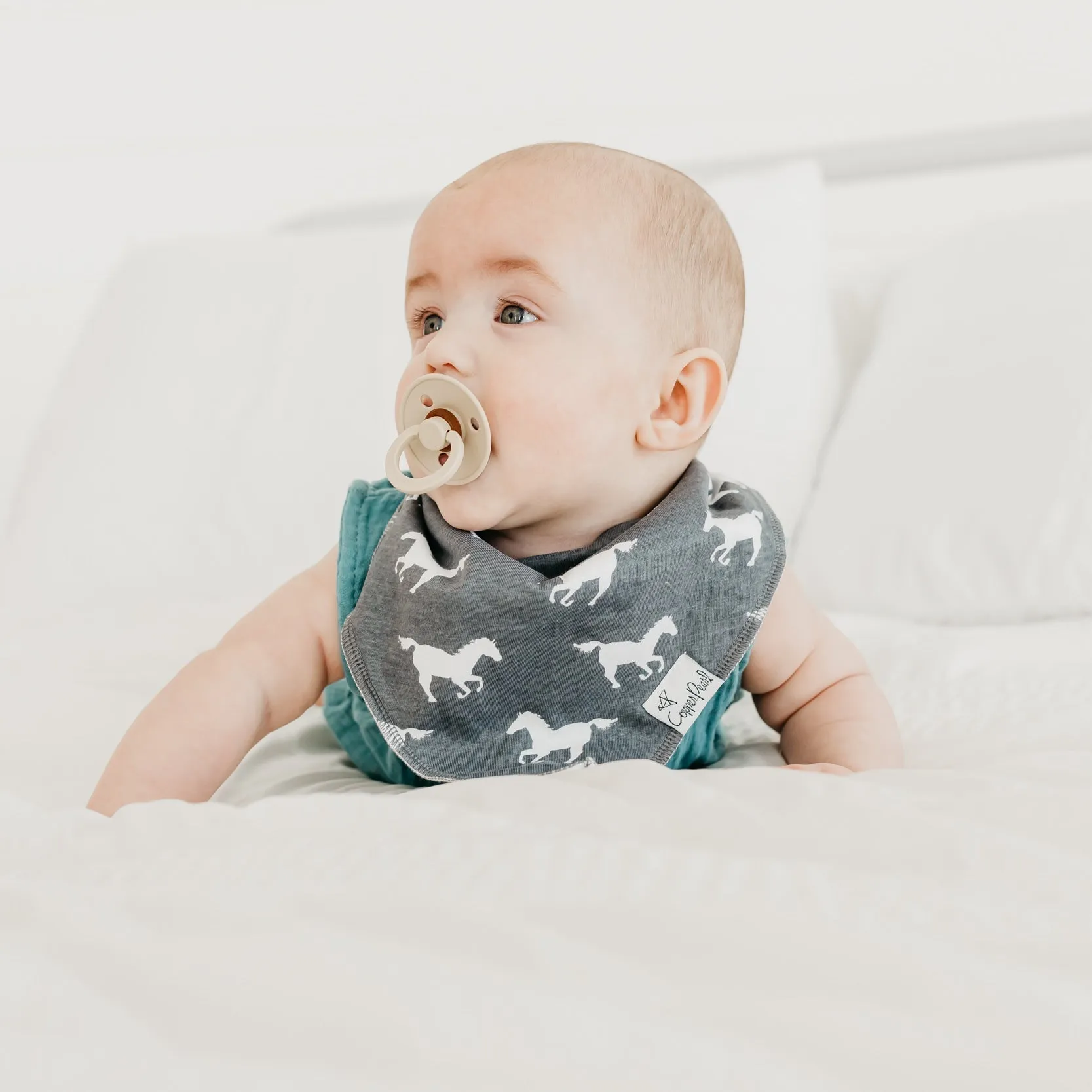 Copper Pearl Baby Bandana Bibs | Westyn