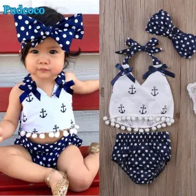 Cute Baby Girl Sunsuit