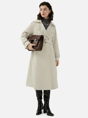 Double-Breasted Trench Coat