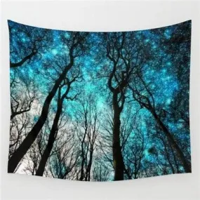 Elegant Geometric Plush Tapestry for Home Decor