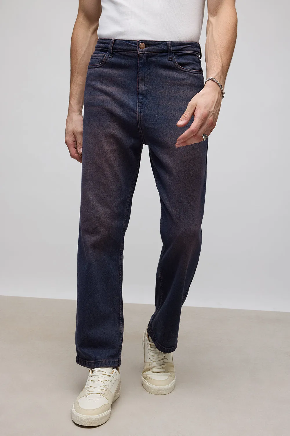 Fun Wash Straight Men's Jeans