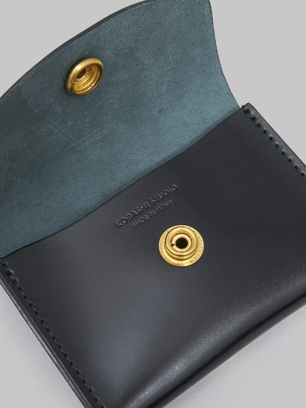 Kobashi Studio Cordovan Card Case Black