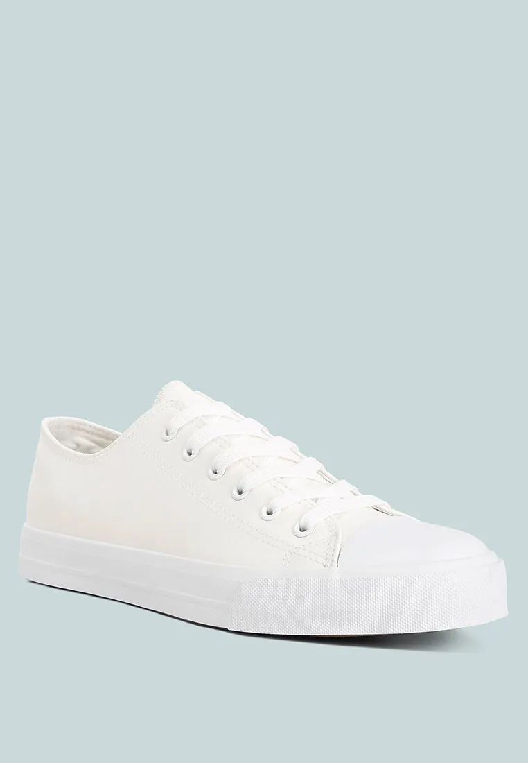 Lace Up Basic Sneakers