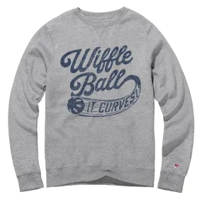 Wiffle Ball Script Crewneck Sweatshirt